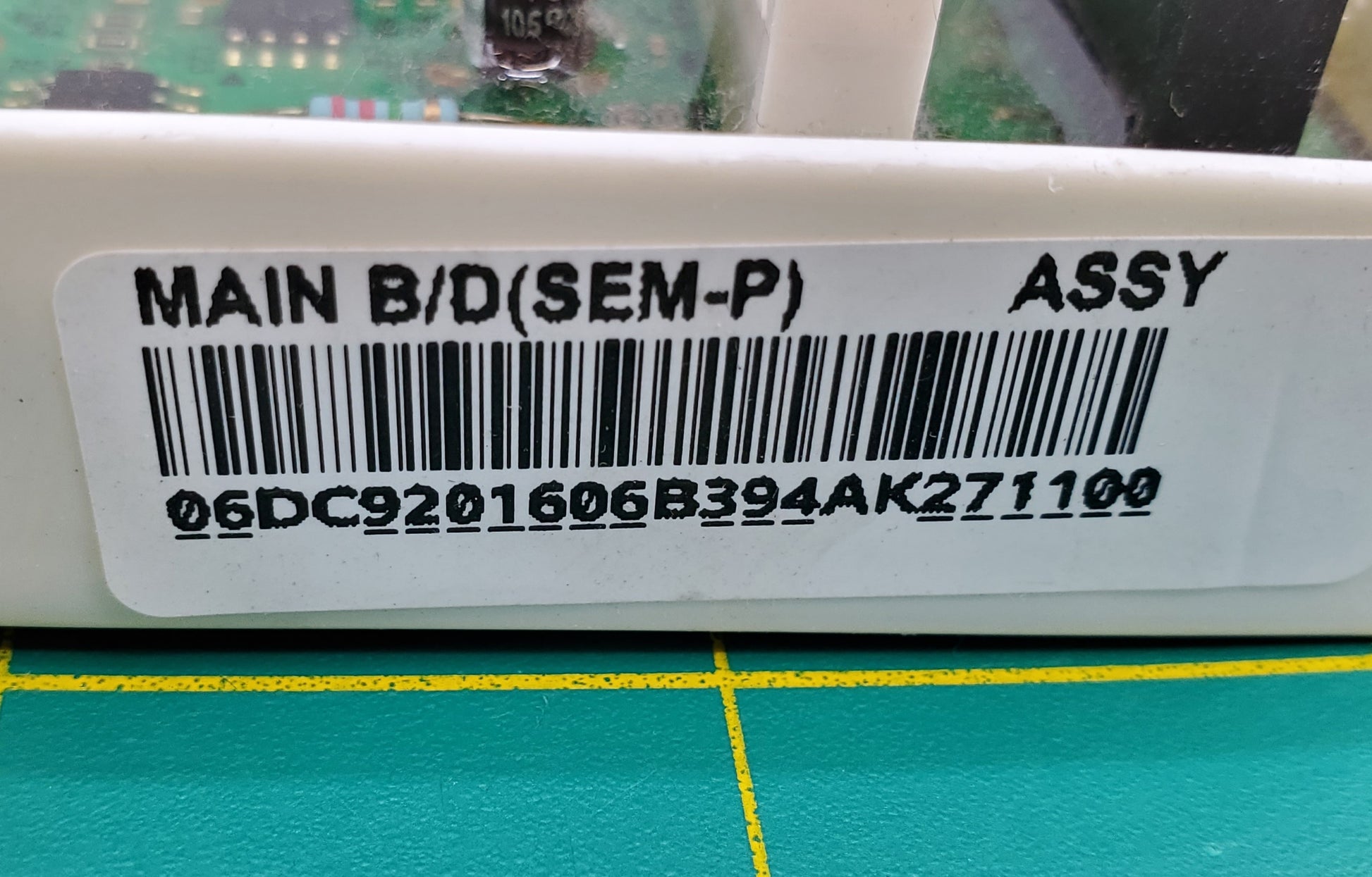 OEM  Samsung Dryer Control Board  DC92-01606B