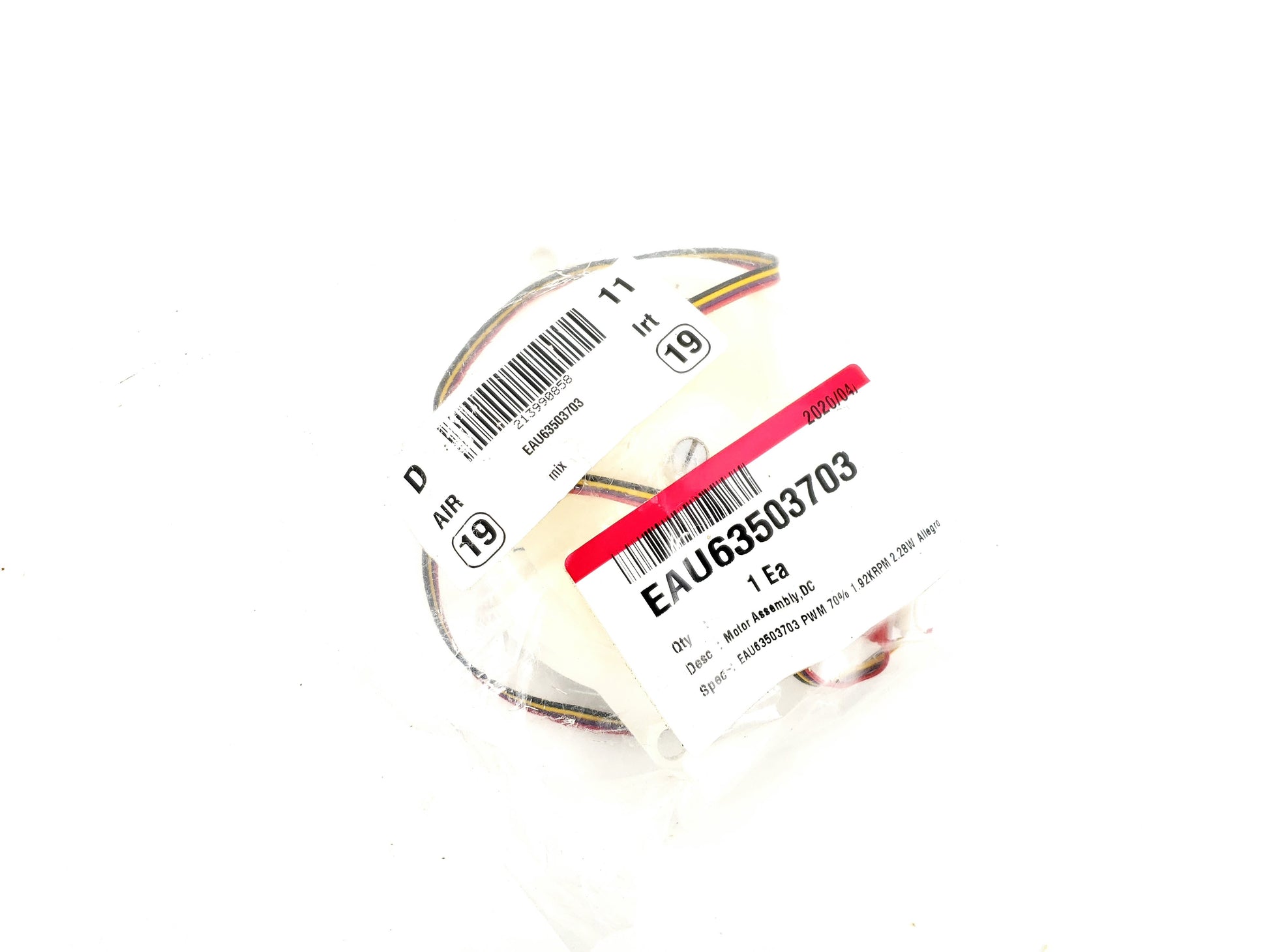 New LG Refrigerator Fan Motor EAU63503703