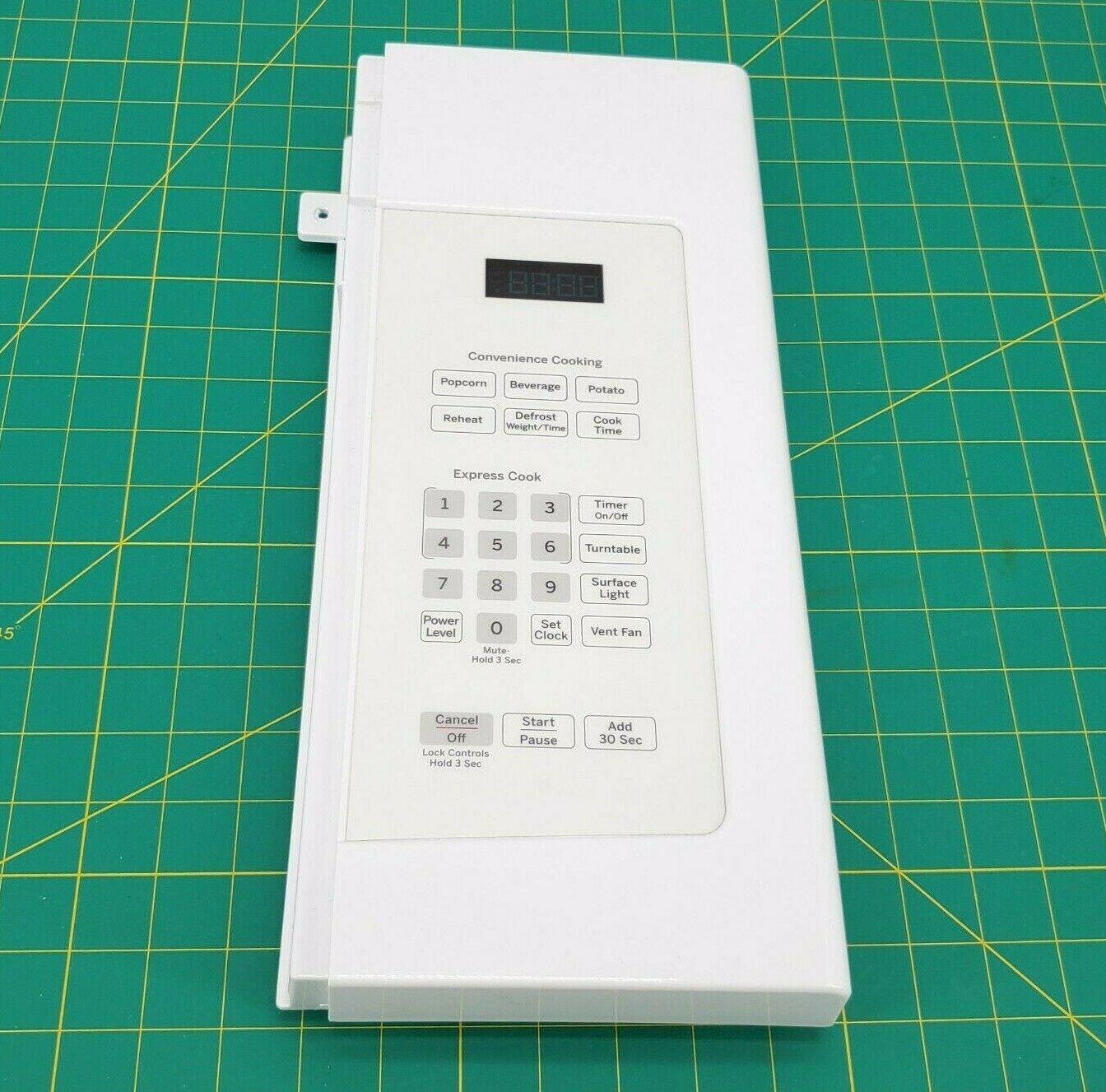 GE Microwave Display and Control Board EBR80411802
