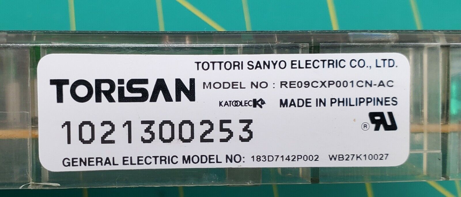 GE Range Control 183D7142P002