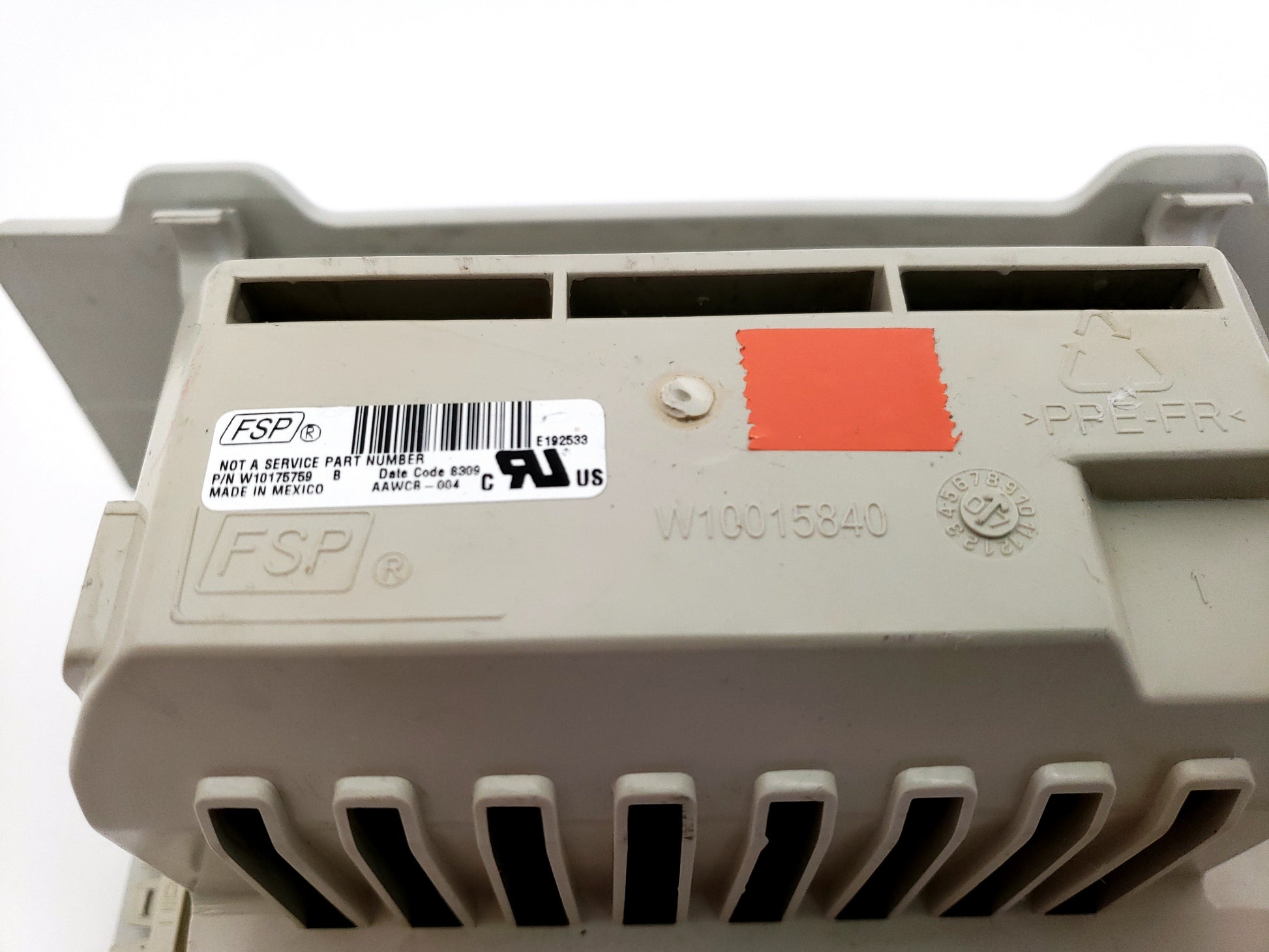 Whirlpool Washer Control W10175759