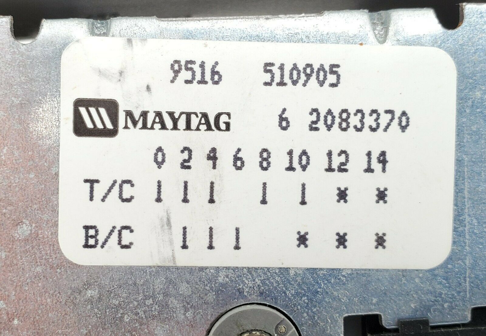 Maytag  62083370