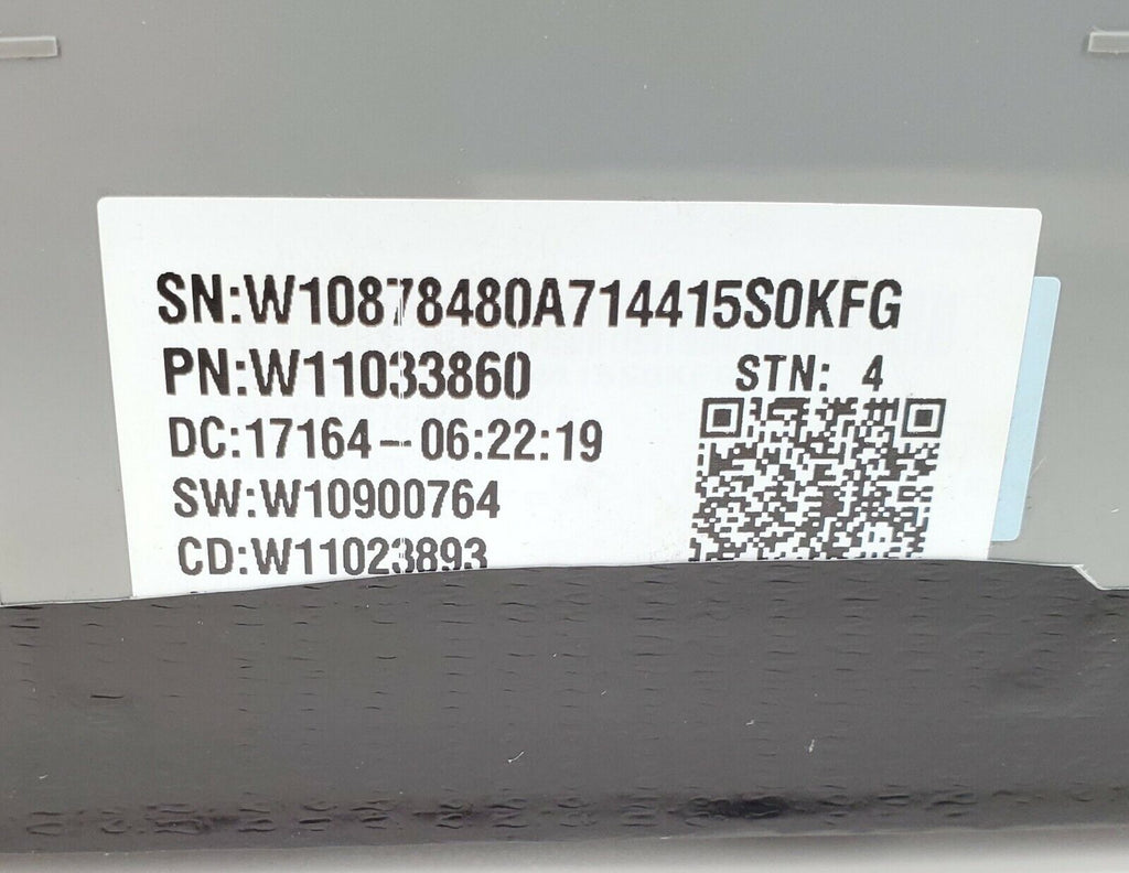Whirlpool Washer Control Board W11033860