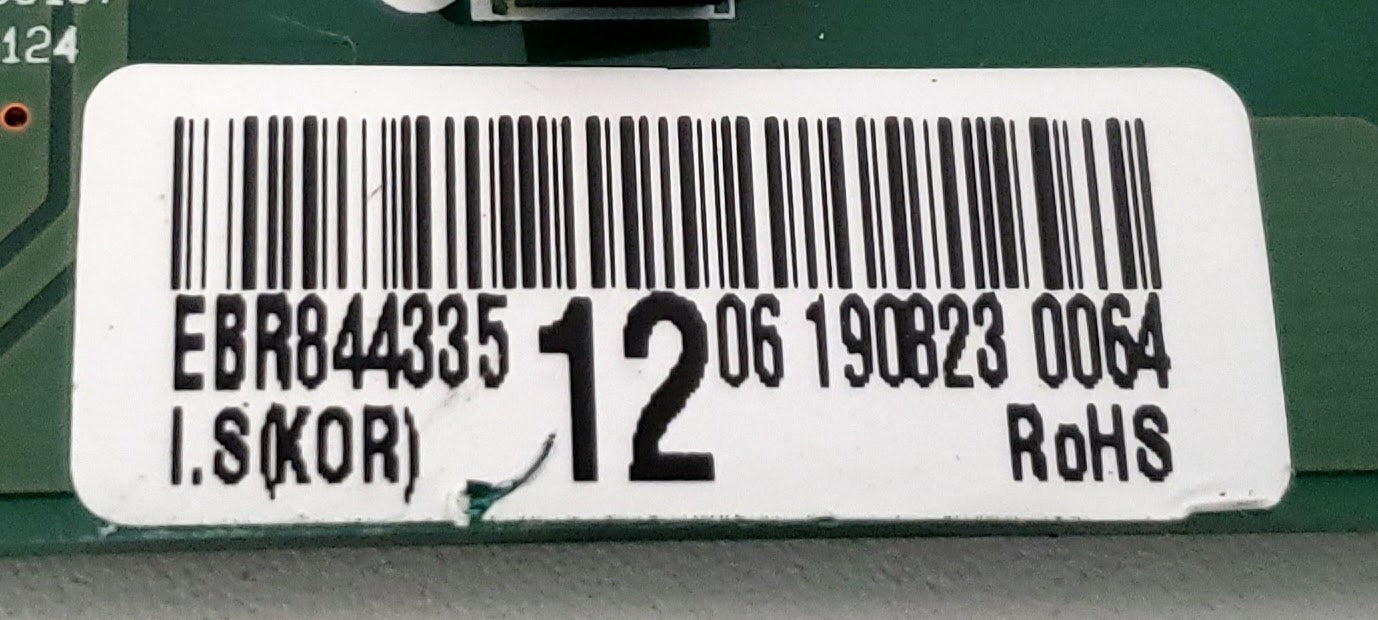 LG Refrigerator Control EBR84433512