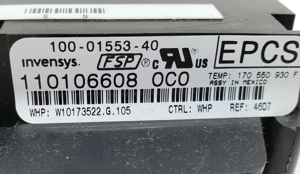 Whirlpool Refrigerator Control Board W10173522