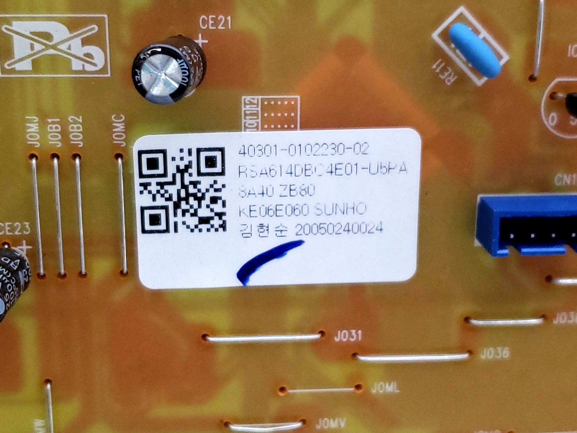 Daewoo Refrigerator Control 40301-0102230-02