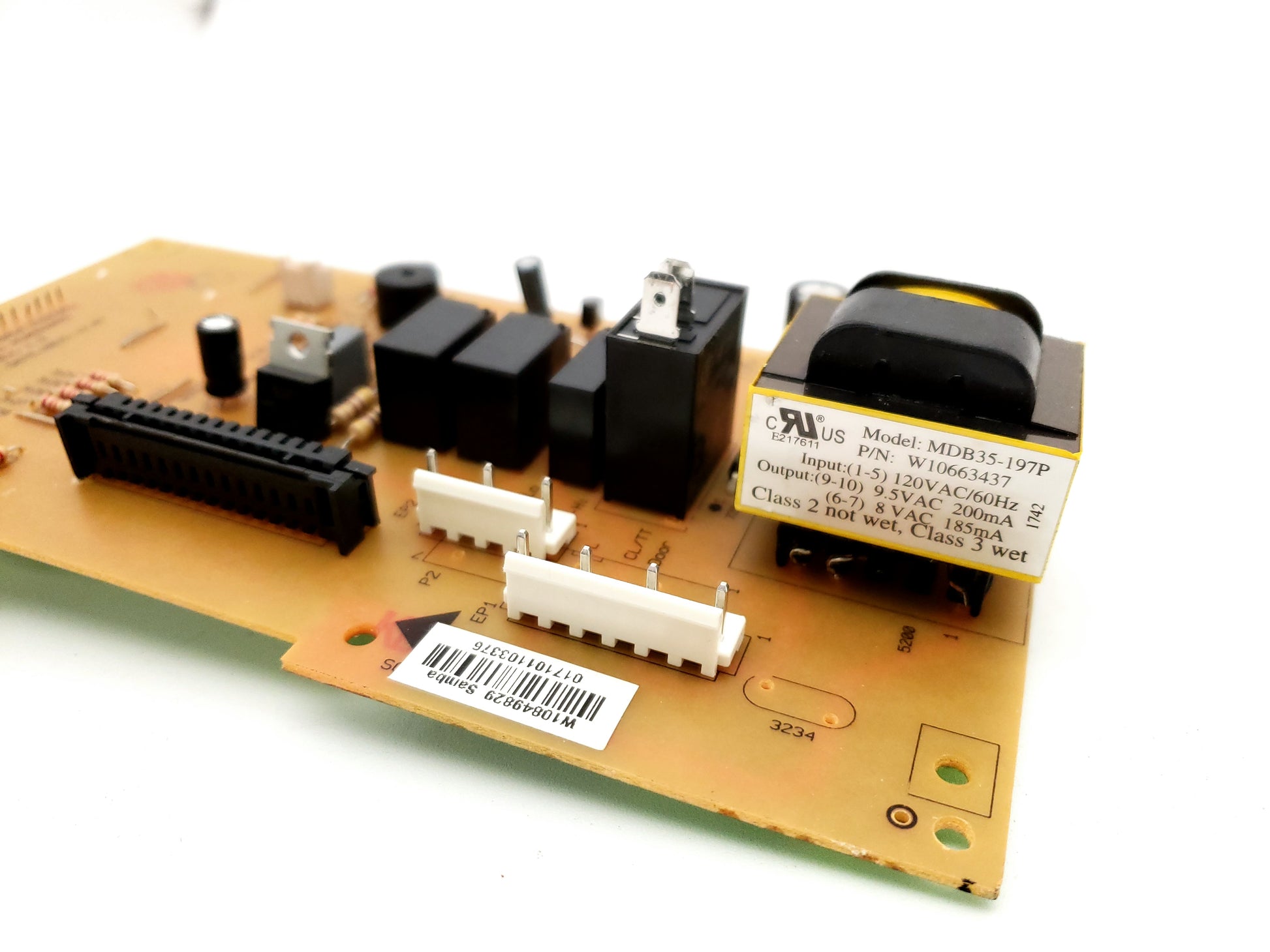 Whirlpool Microwave Control W10849829