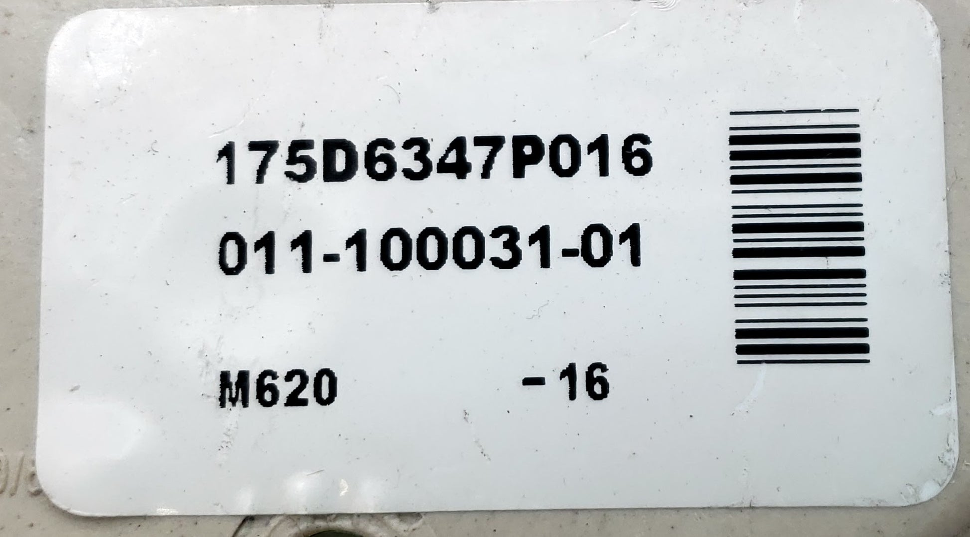 GE Washer Timer  175D6347P016