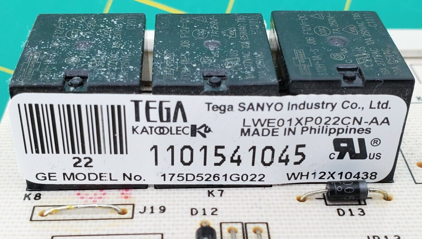 OEM GE Washer Control Board WH12X10438 Same Day Shipping & Lifetime Warranty