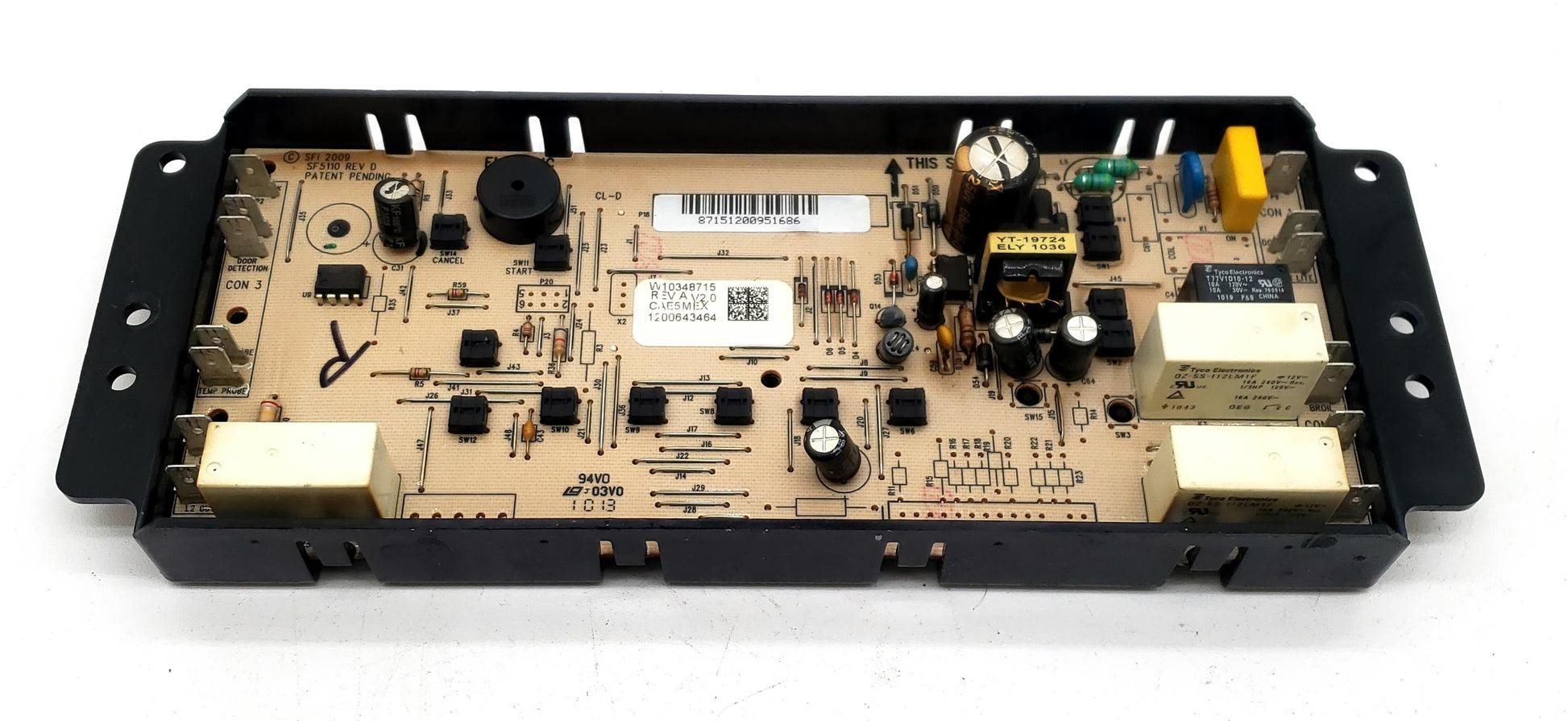 Whirlpool Range Control  W10348715