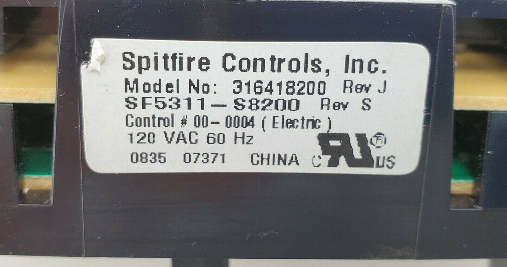 Frigidaire Range Control Board 316418200