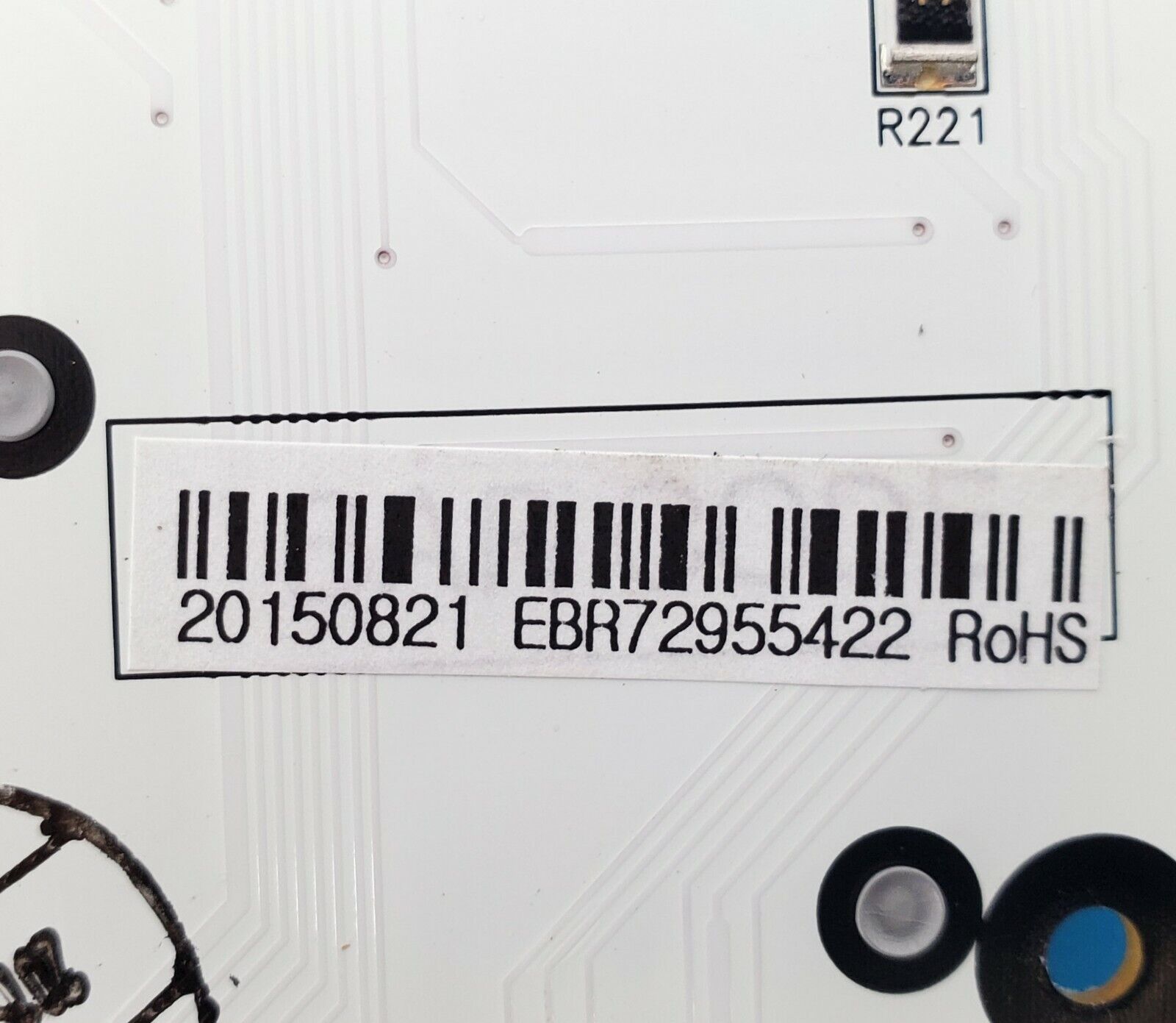 LG Refrigerator Control EBR72955422