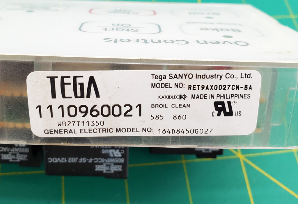 GE Range Control WB27T11350