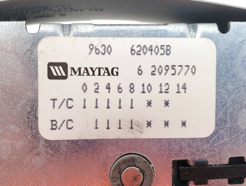 Genuine OEM Maytag Washer Timer 62095770 Same Day Shipping Lifetime Warranty