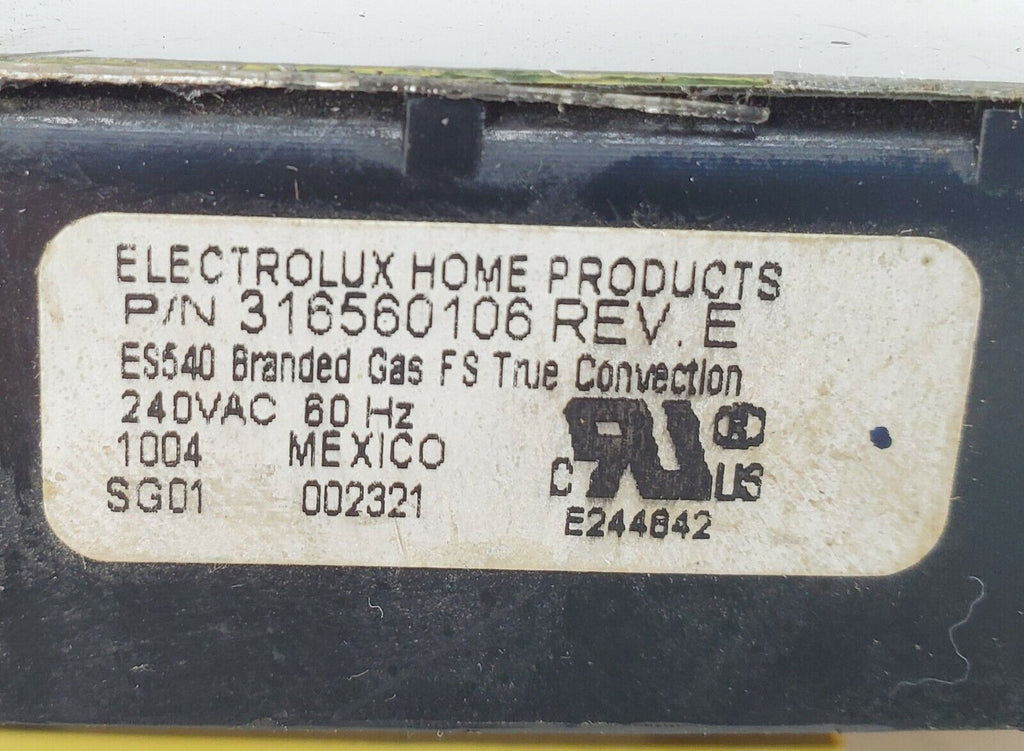 Frigidaire Range Control Board 316560106