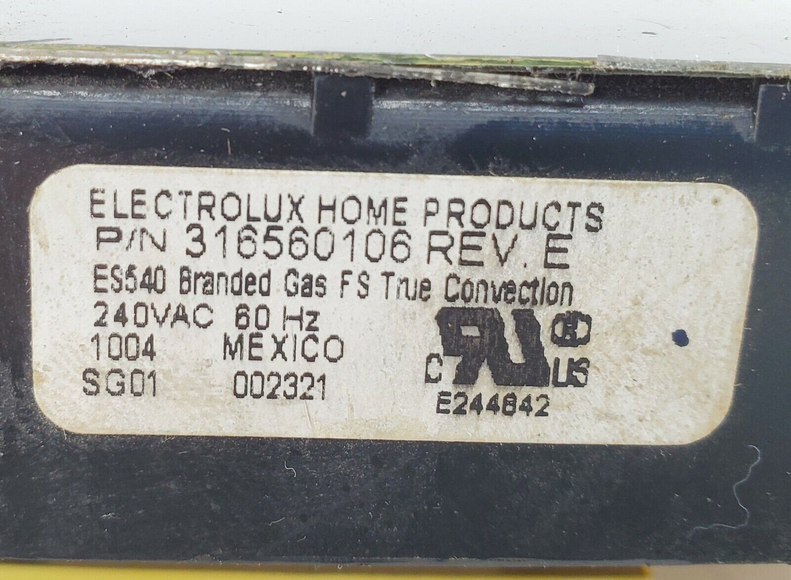 Frigidaire Range Control Board 316560106