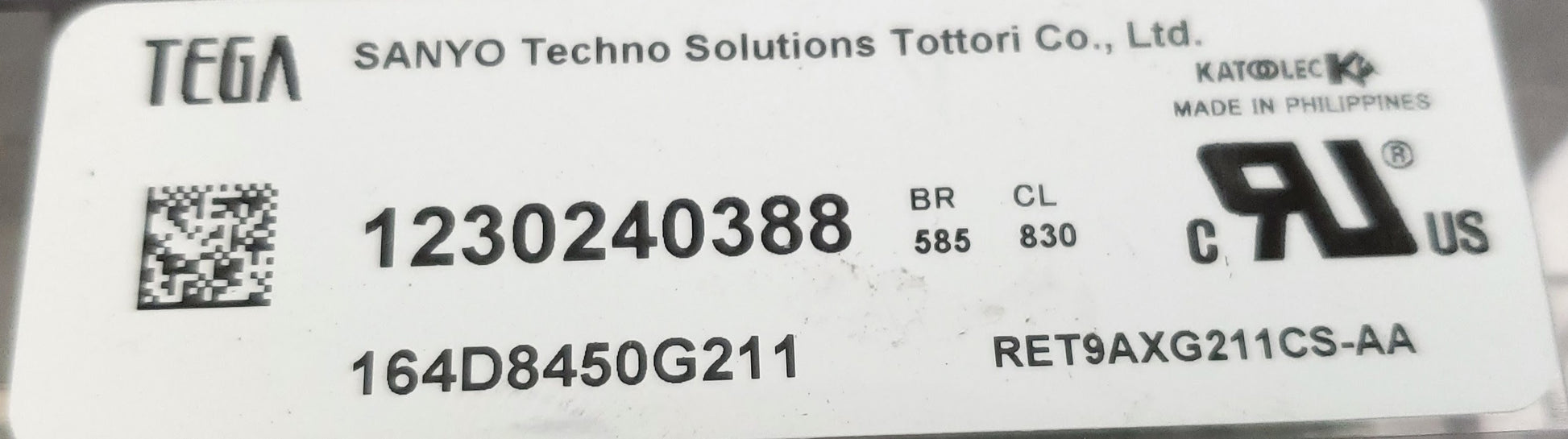 GE Range Control  164D8450G211
