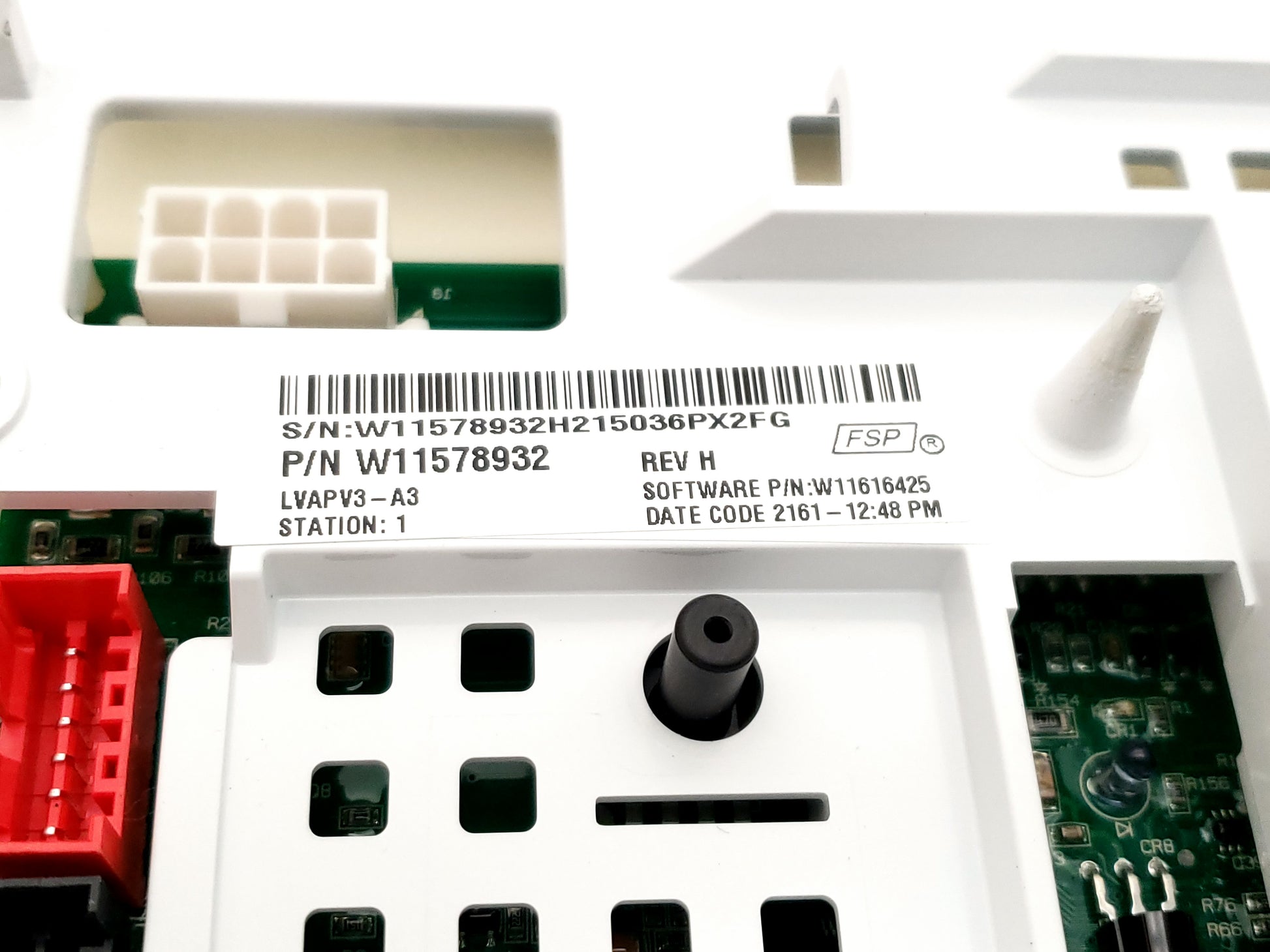 Whirlpool Washer Control W11578932