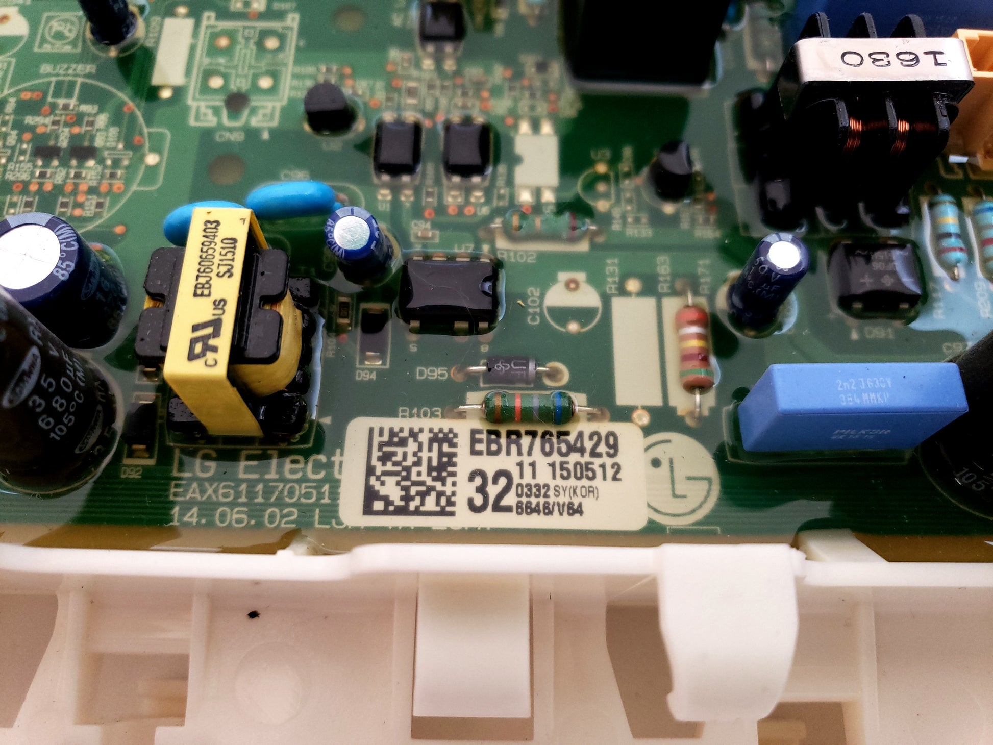 LG Dryer Control Board EBR76542932