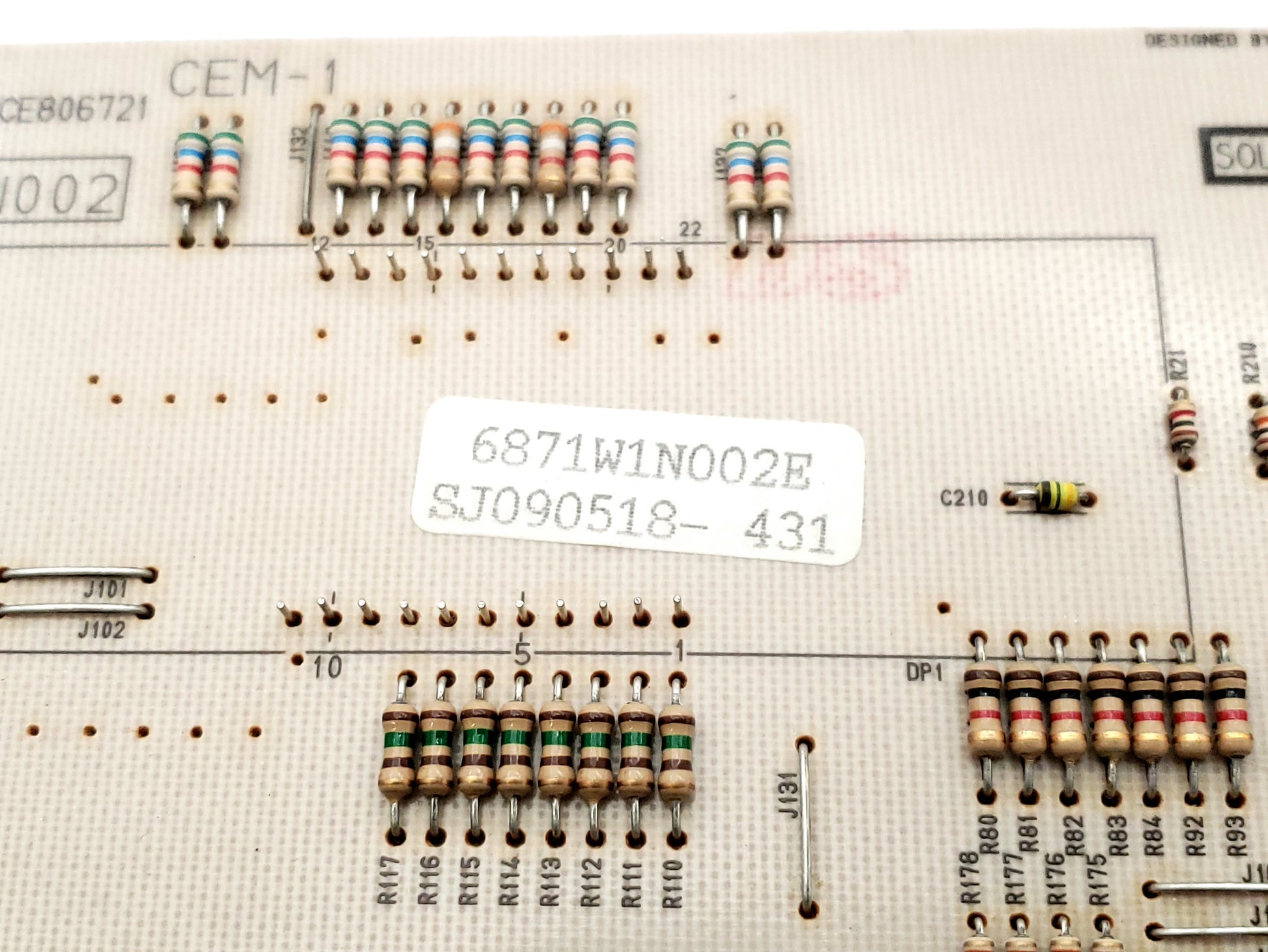 LG Range Control 6871W1N002E
