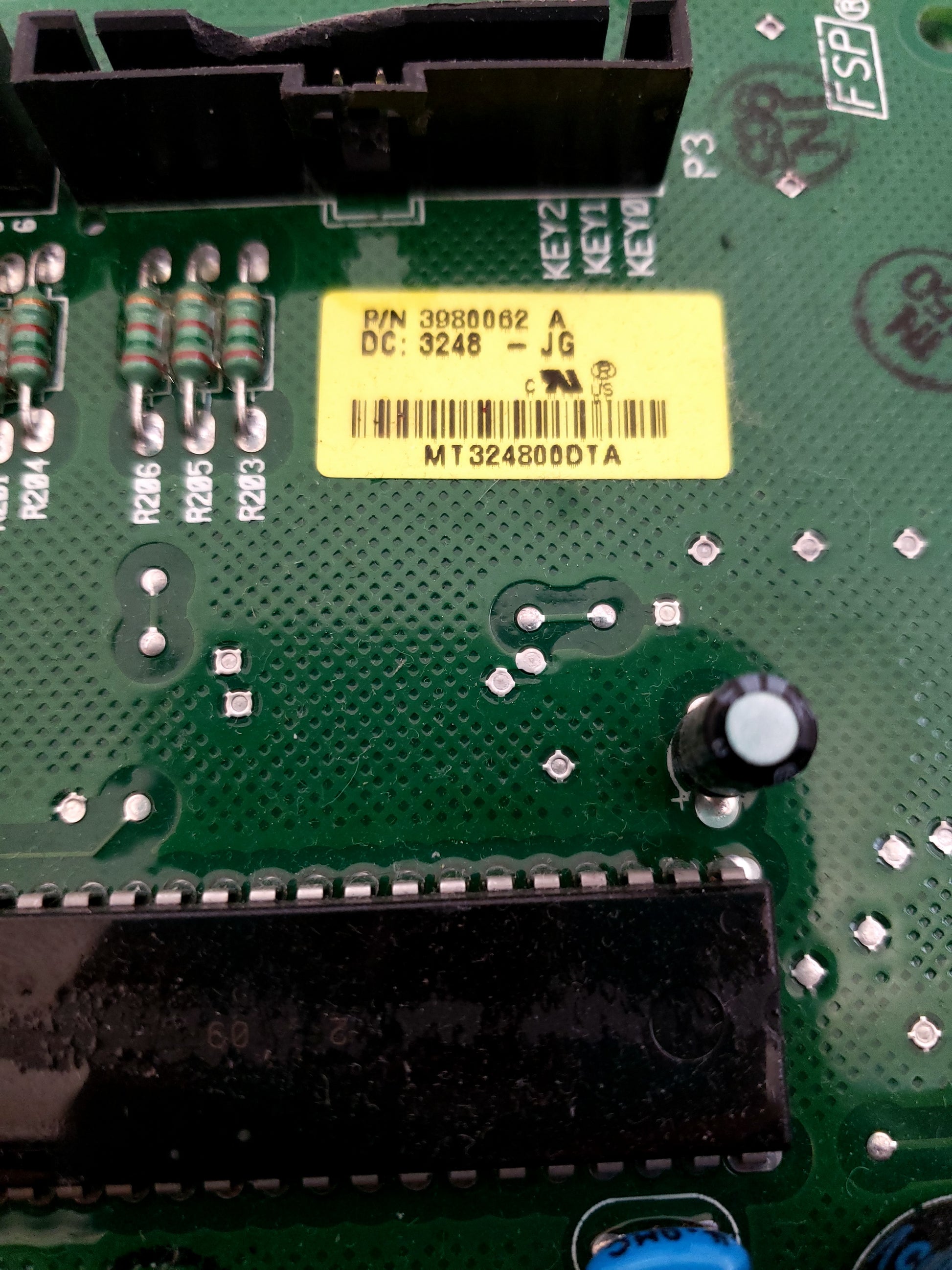 Whirlpool Dryer Control Board 3980062