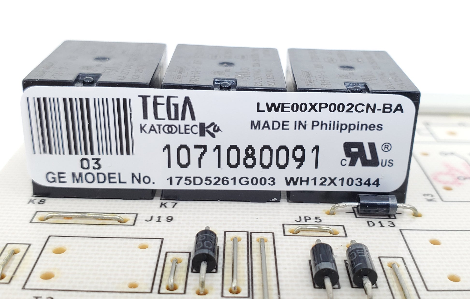 WH12X10344 GE Washer Control New!