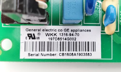 GE  Refrigerator Control  197D8514G002
