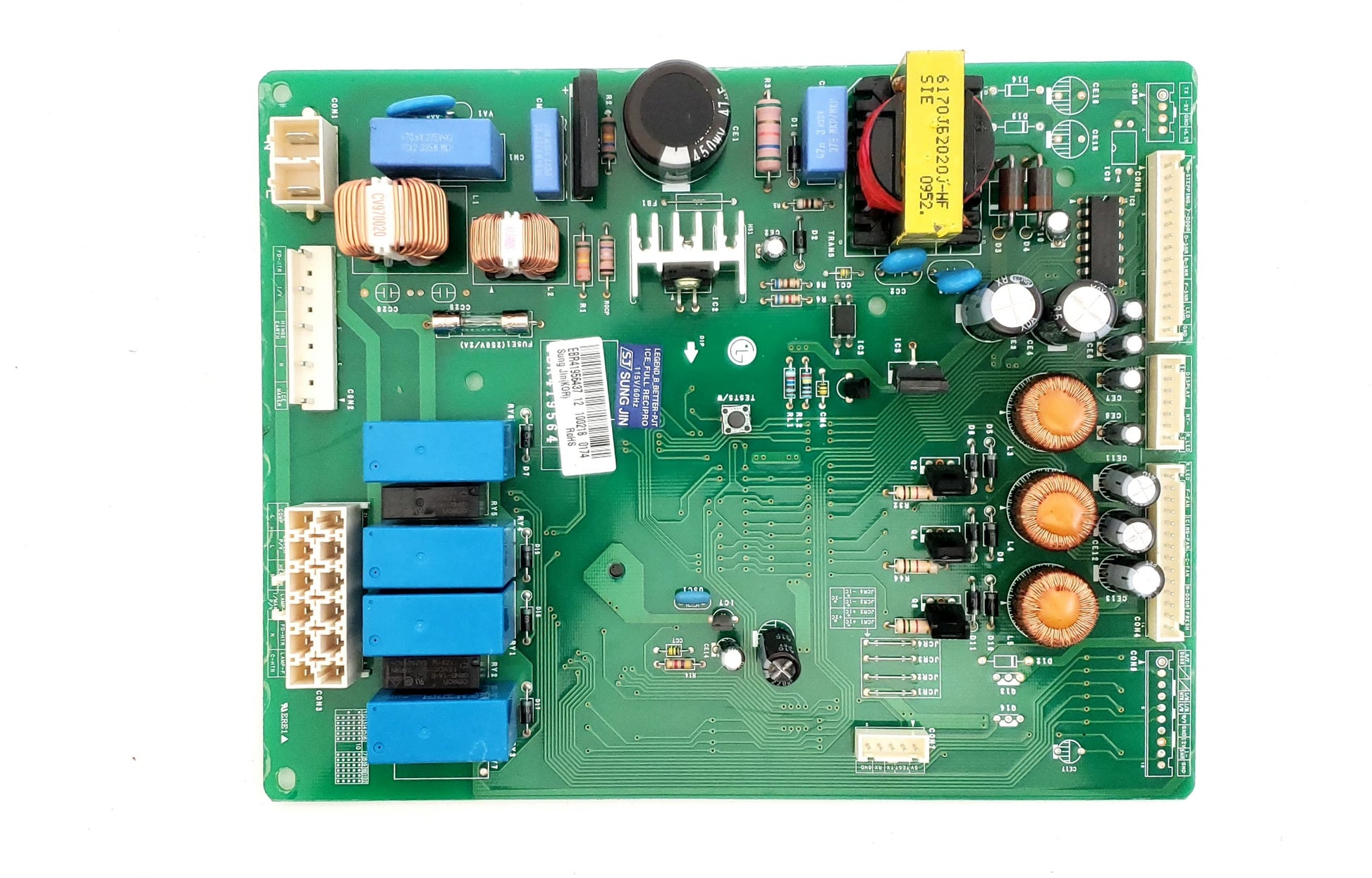 LG Refrigerator Control Board EBR41956437