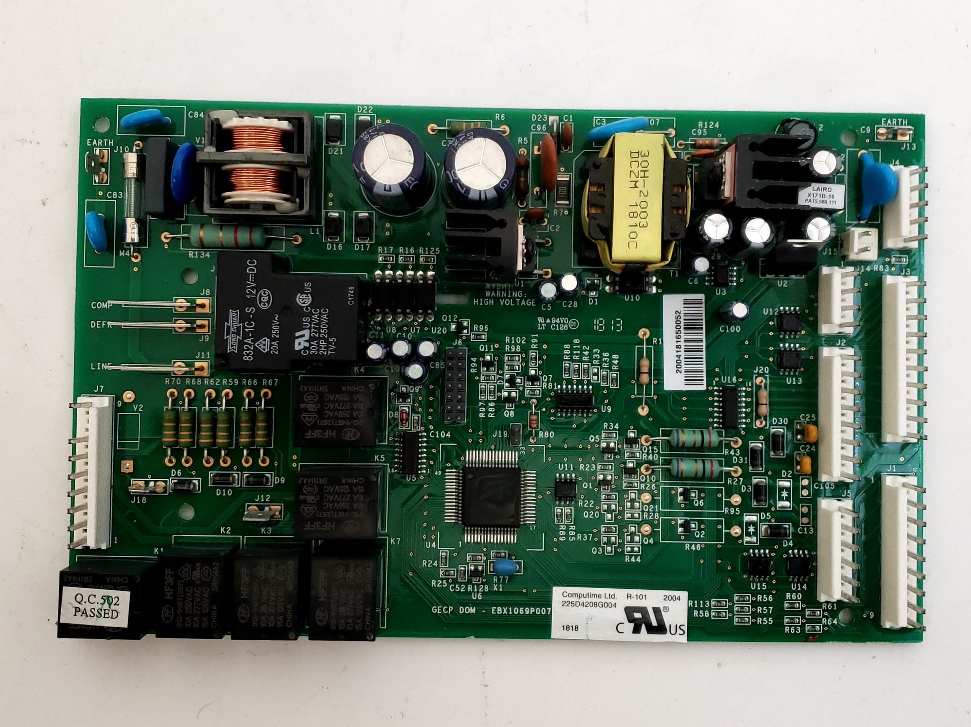 GE Refrigerator Control 225D4208G004