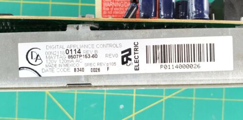 Maytag Range Control Board 8507P153-60