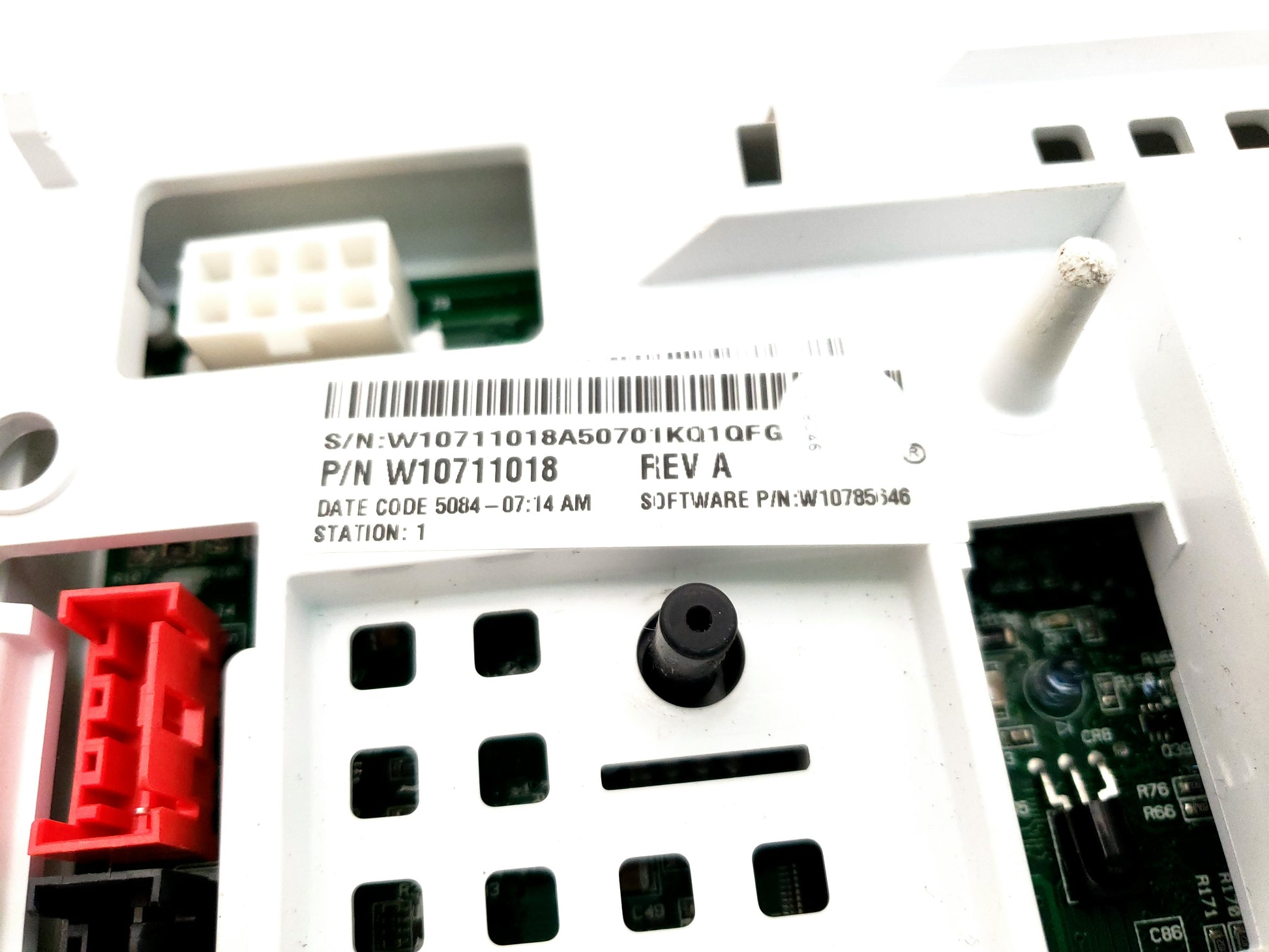 Whirlpool Washer Control W10711018
