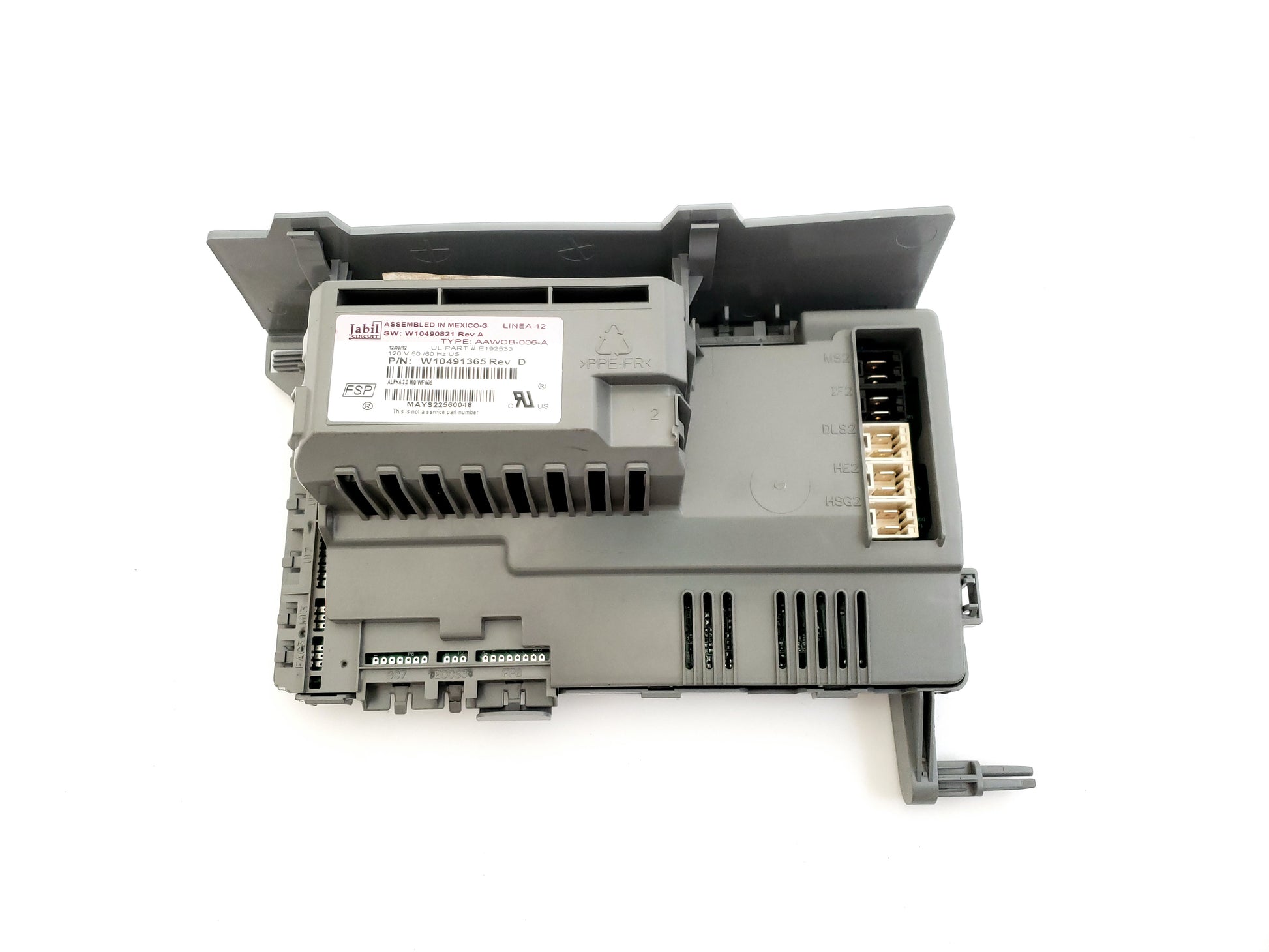 Whirlpool Washer Control Board W10491365