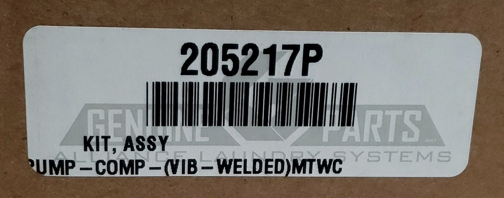Huebsch Washer Pump 205217p