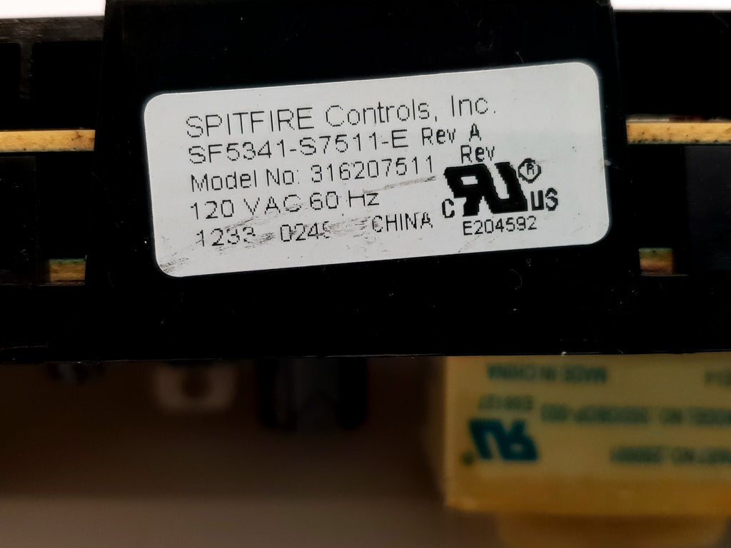 Frigidaire Range Control 316207511