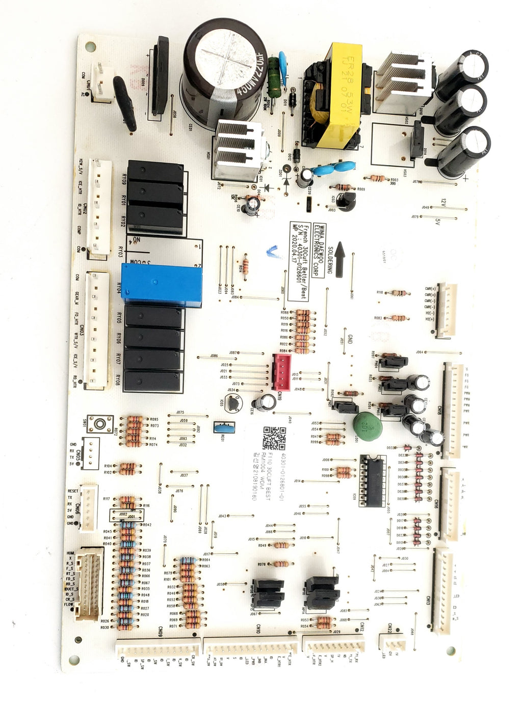LG Refrigerator Control Board 40301-0126801-01