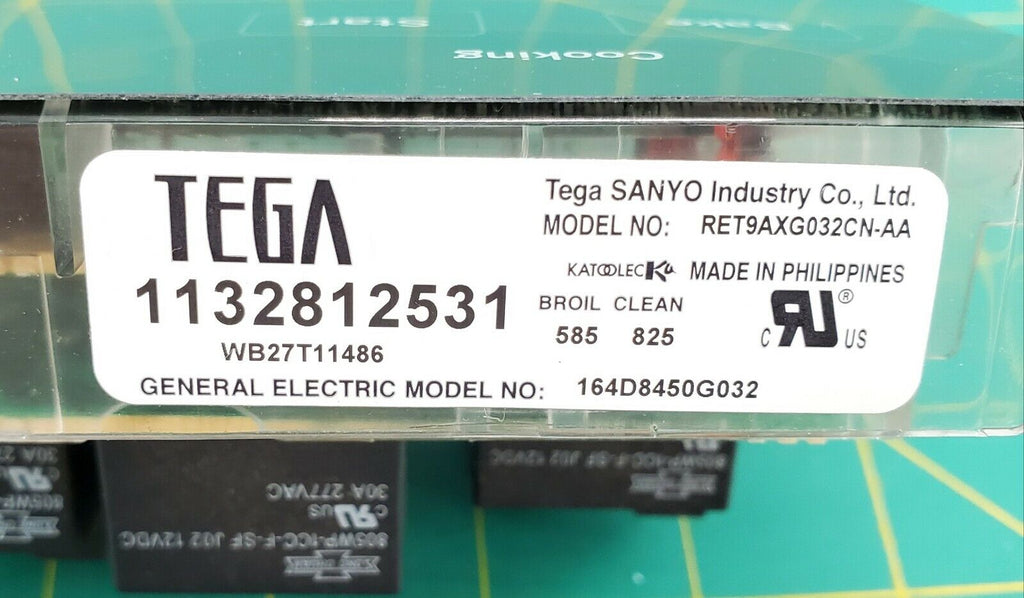 GE Range Control  WB27T11486