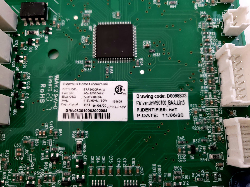 Frigidaire Refrigerator Control Board A05174903