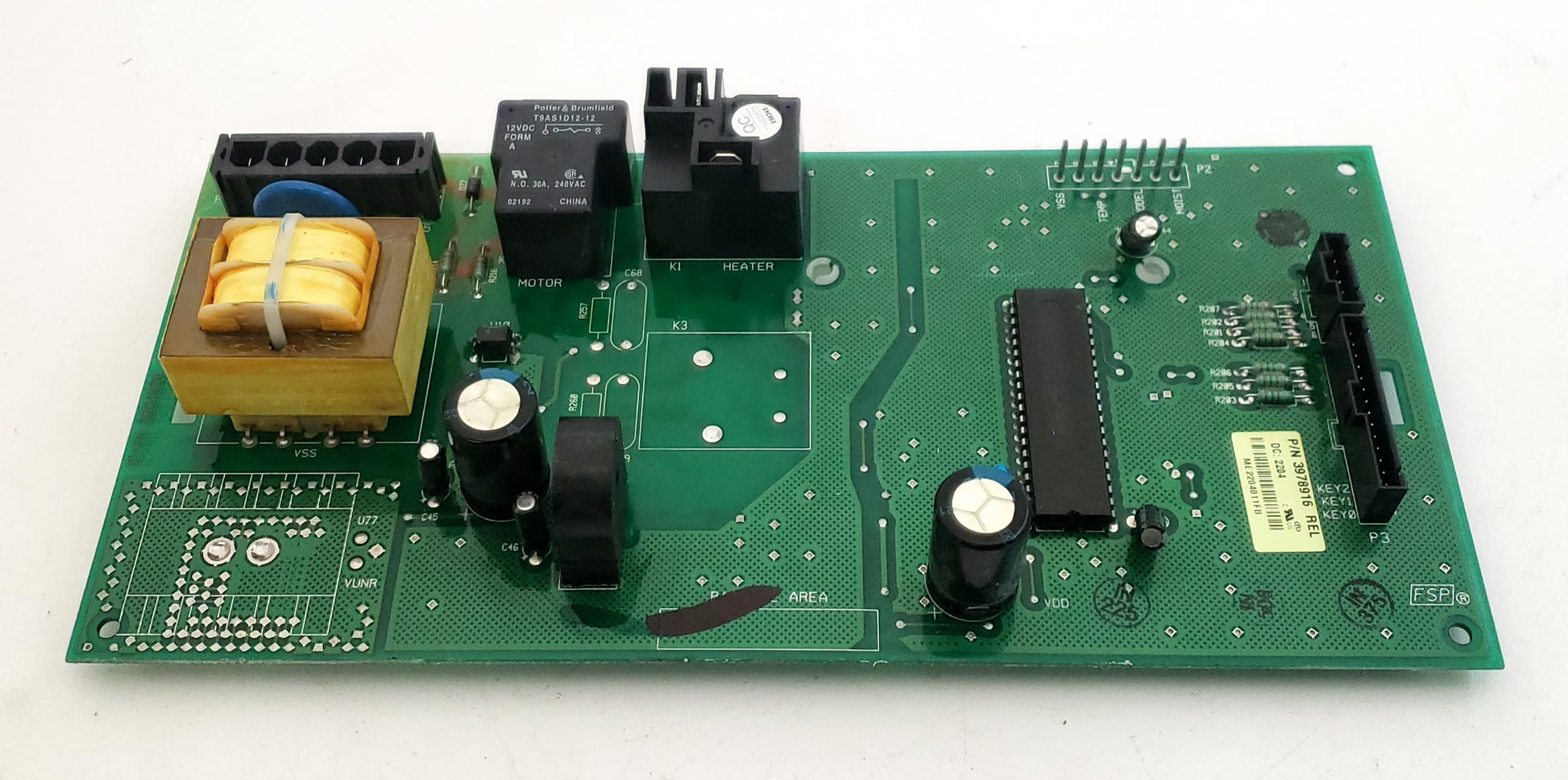 Whirlpool Dryer Control 3978916