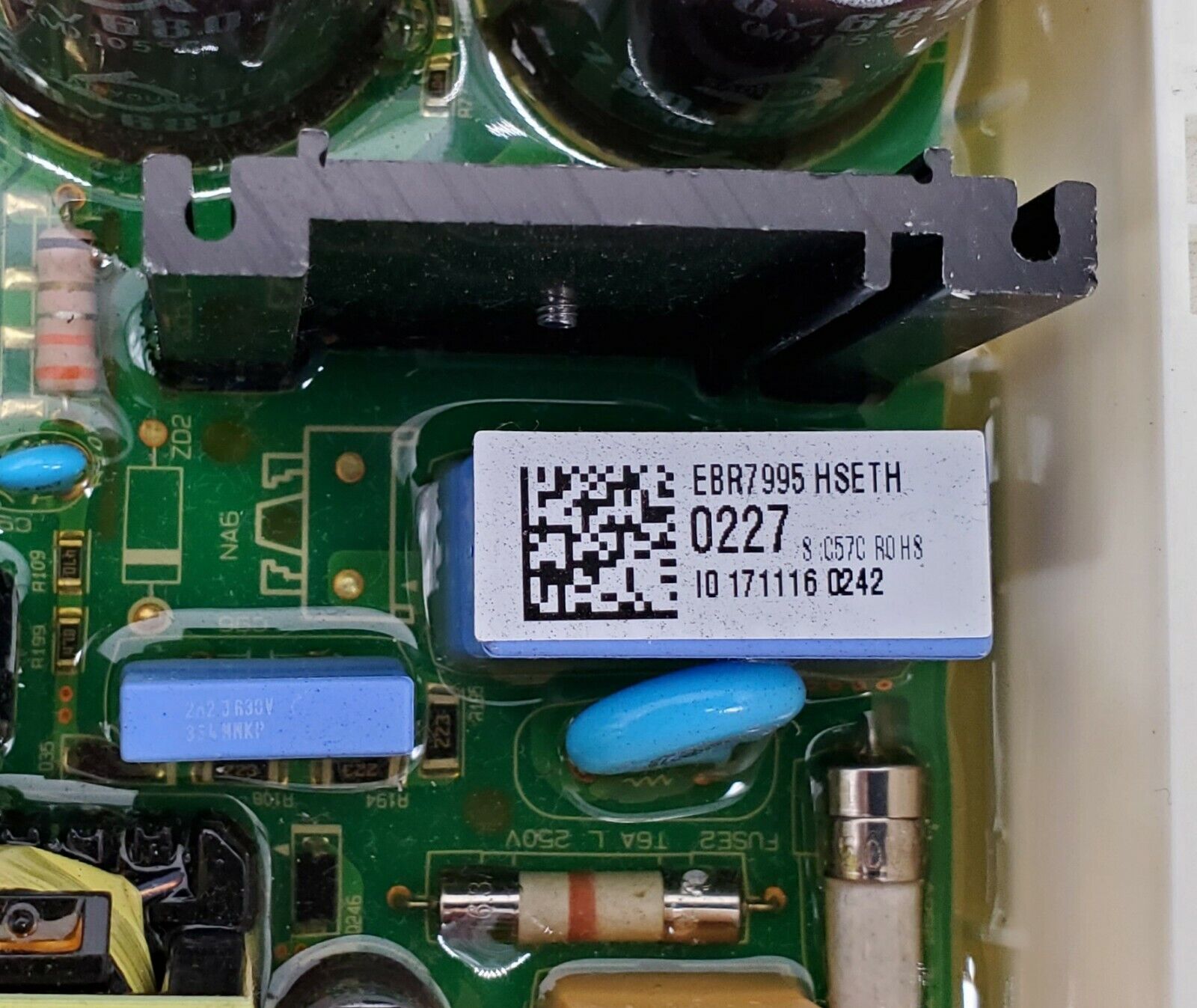 LG Washer Control Board EBR79950227