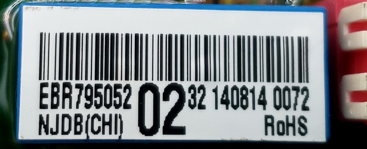 LG Washer Control  EBR79505202