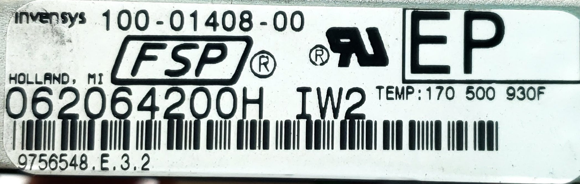 Whirlpool Range Control  9756548
