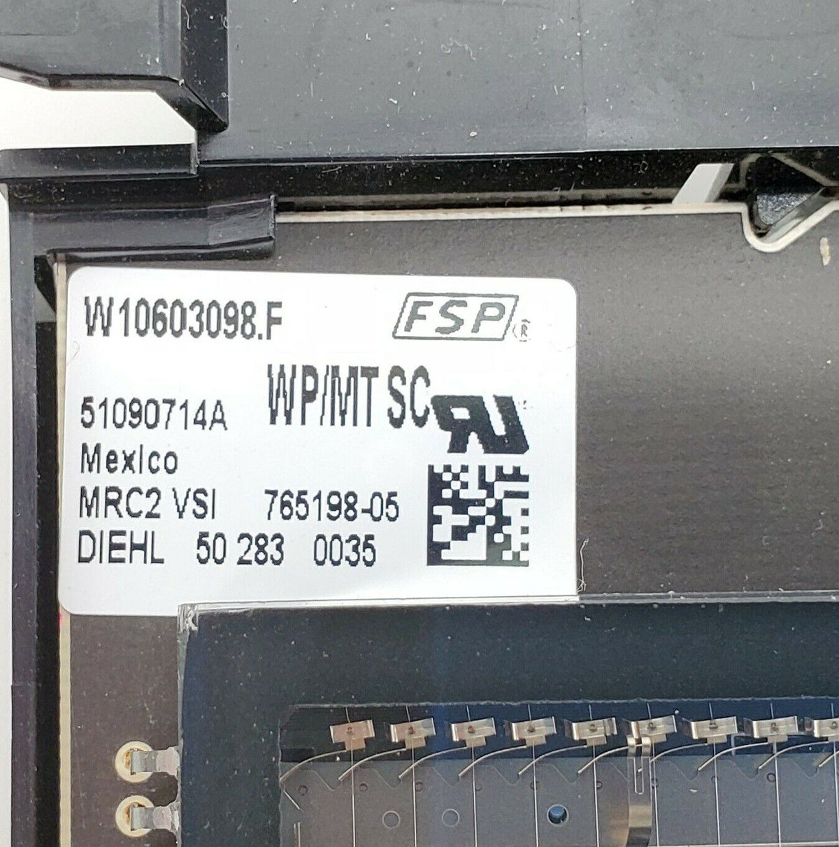 Genuine OEM Whirlpool Range Control W10603098 Same Day Ship *Lifetime Warranty**