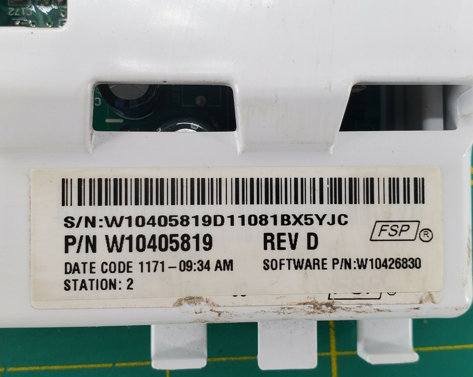 Maytag Washer Control  W10405819