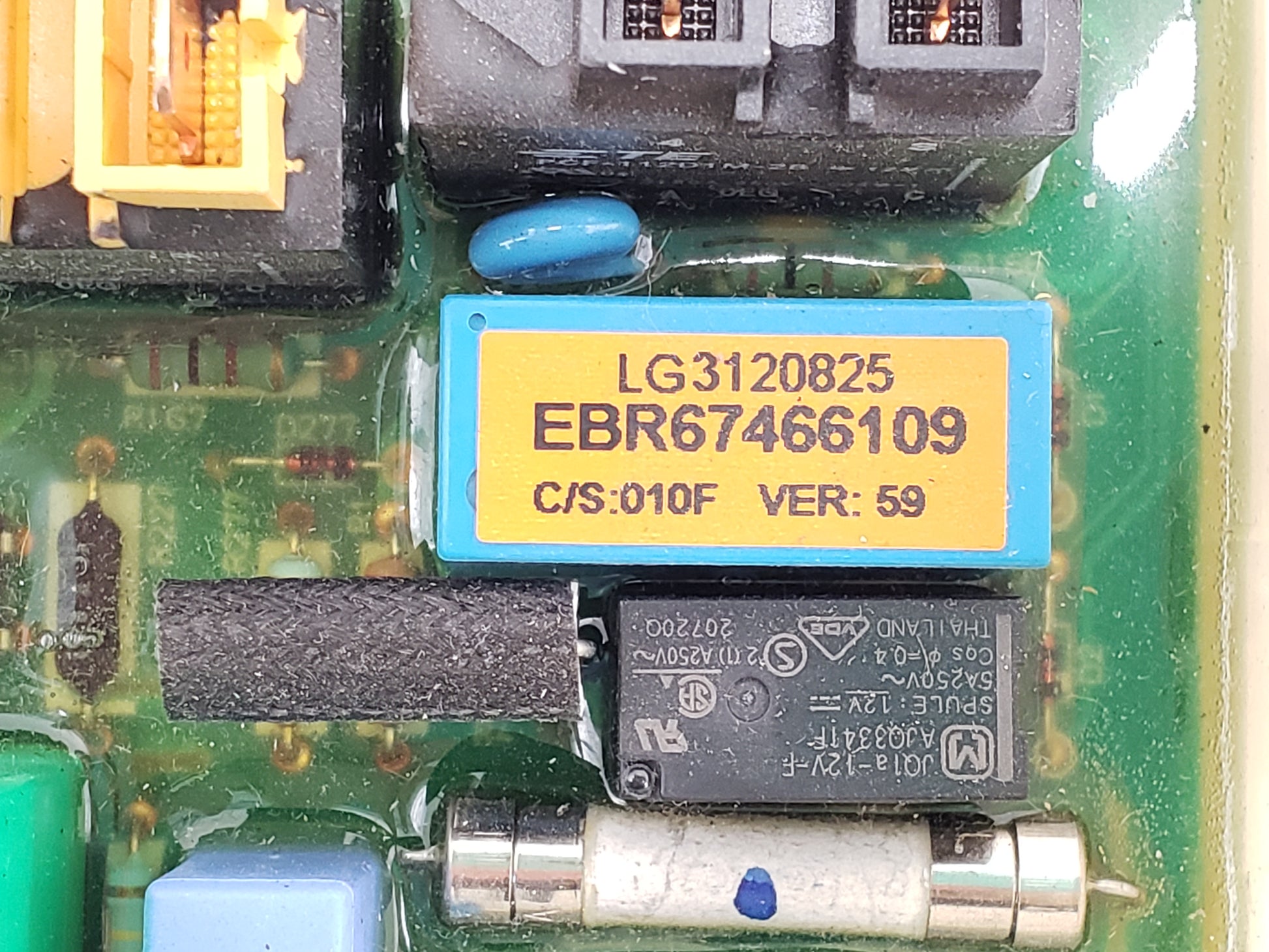 OEM  LG Washer Control Board EBR67466109
