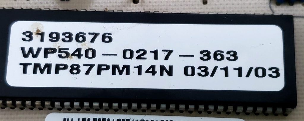 Kenmore Range Control  3193676