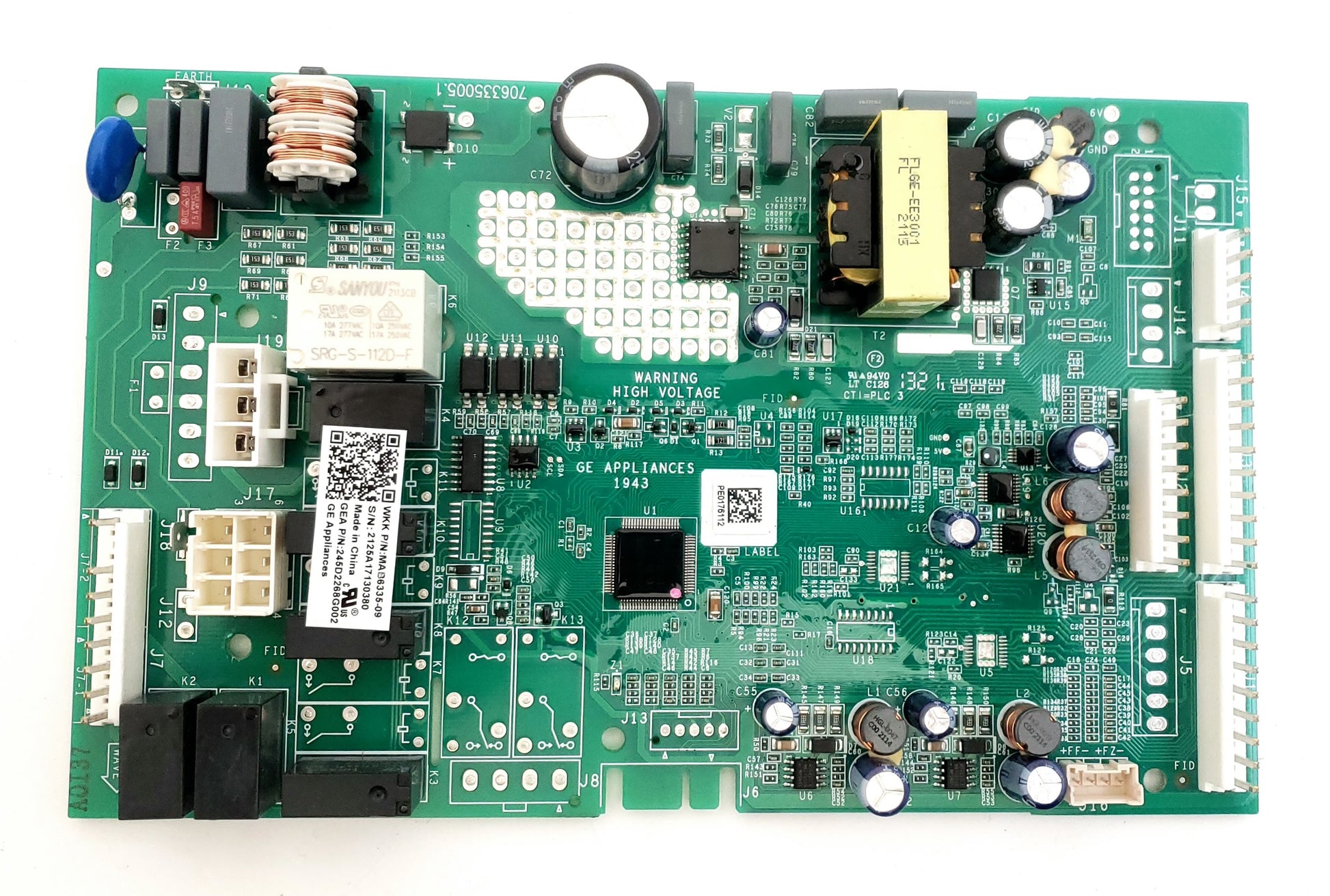 GE Refrigerator Control Board 245D2268G002