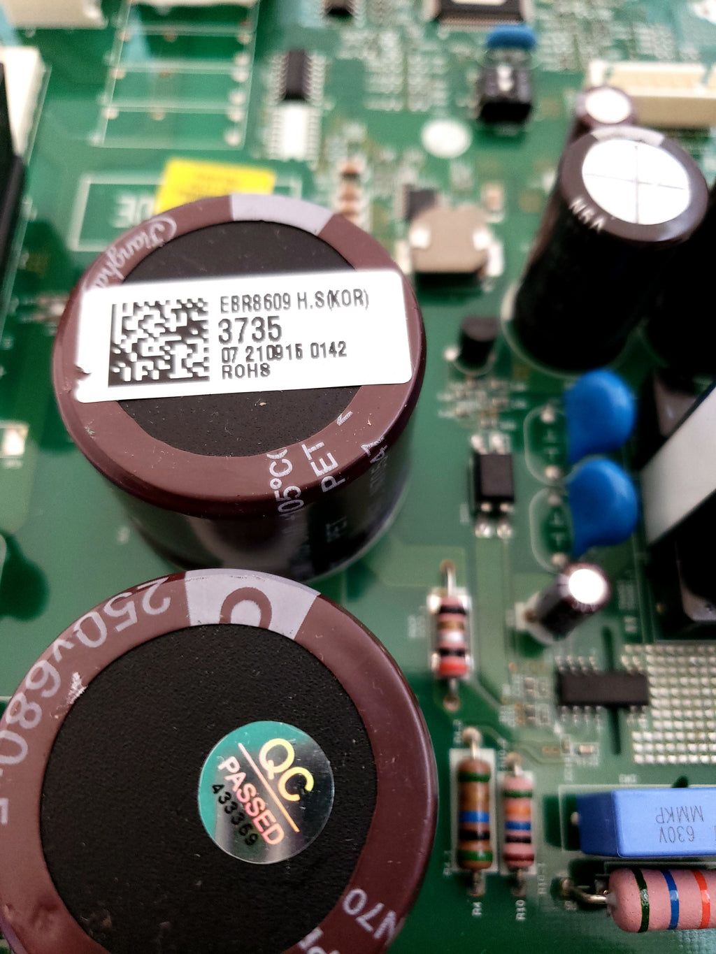 LG Refrigerator Control Board EBR86093735