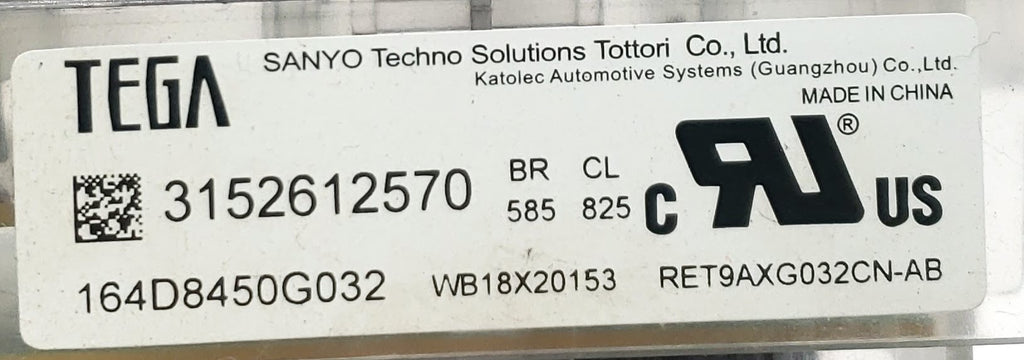 GE Range Control  164D8450G032