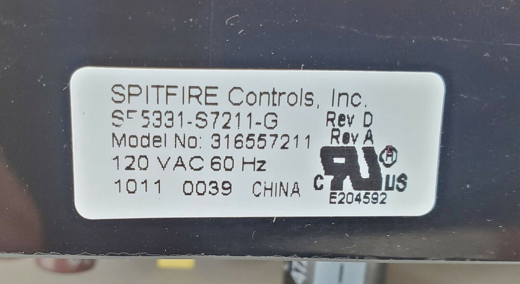 Kenmore Range Control 316557211