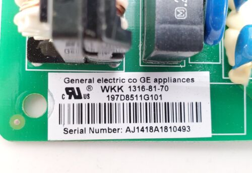 GE Refrigerator Control Board 197D8511G101